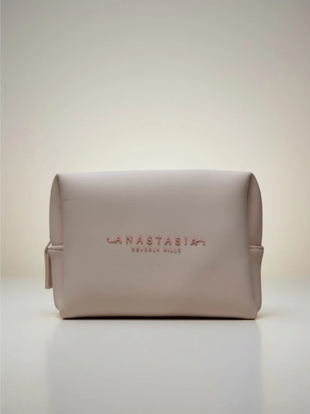 Anastasia Beverly Hills | Faux Leather Makeup Cosmetic Bag | Pink